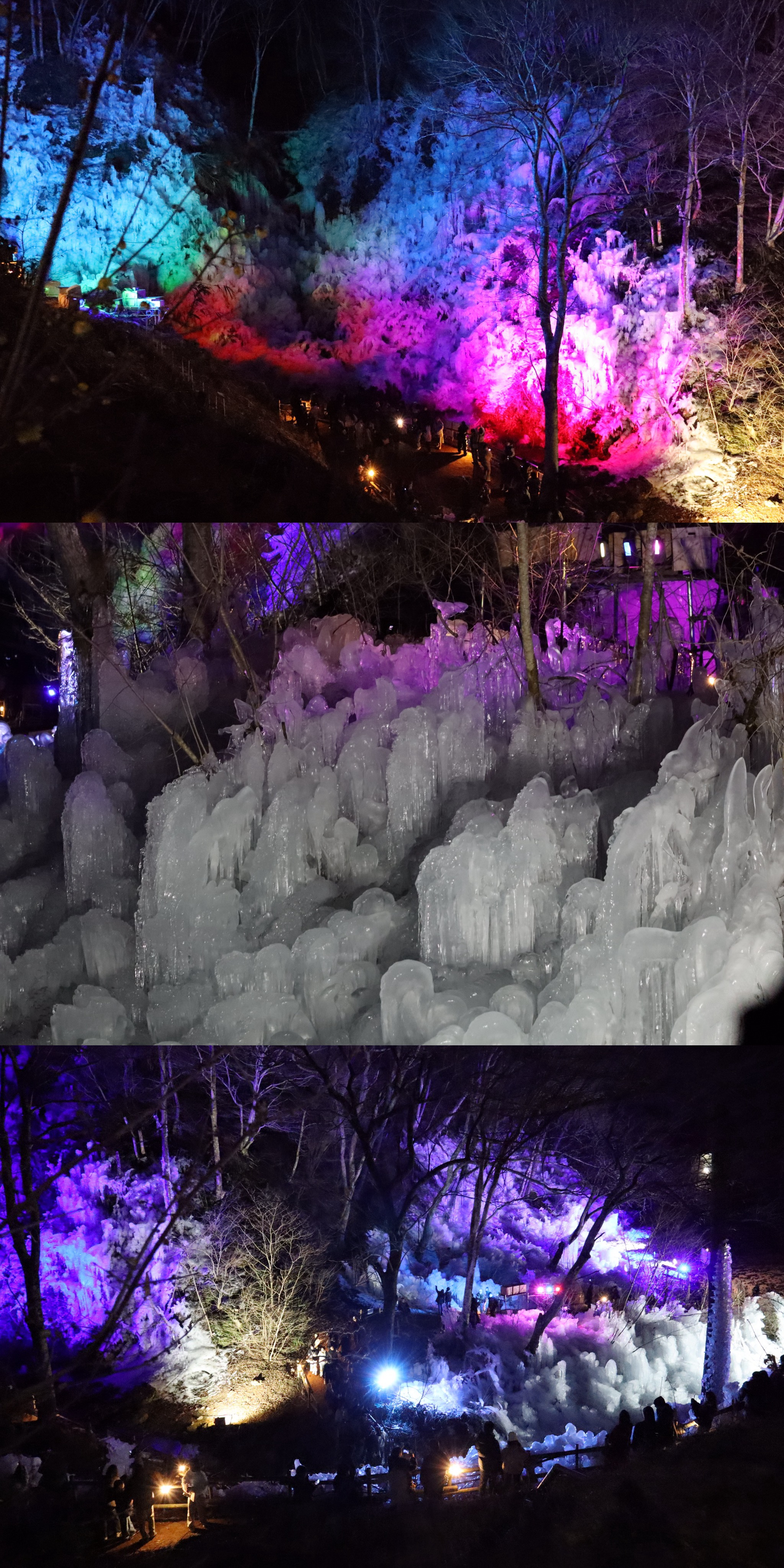 あしがくぼの氷柱